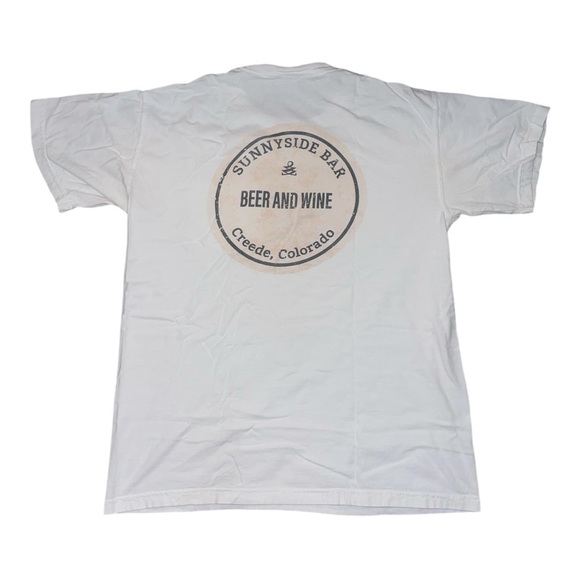 Comfort Colors White Graphic Tee - Washed Medium, Fits Like Small. - Picture 3 of 4